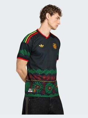 NWT Adidas Jamaica 26 X Bob Marley 
Away Jersey (Large)